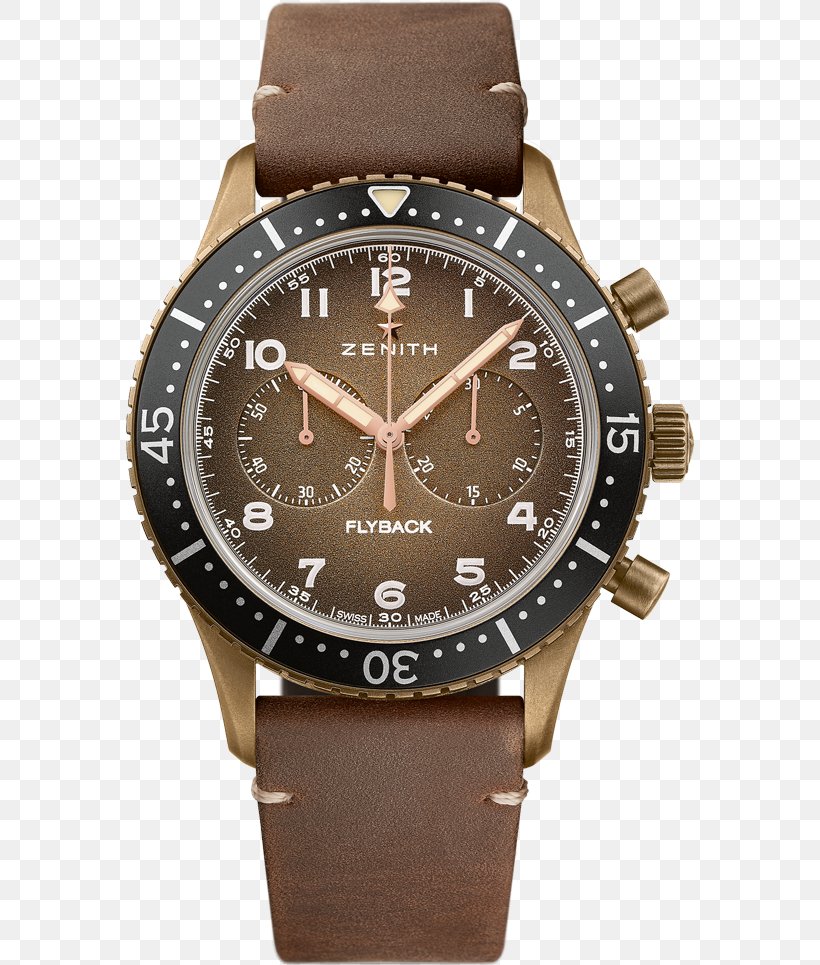 Zenith Chronometer Watch Chronograph Baselworld, PNG, 568x965px, Zenith, Automatic Watch, Baselworld, Brand, Brown Download Free