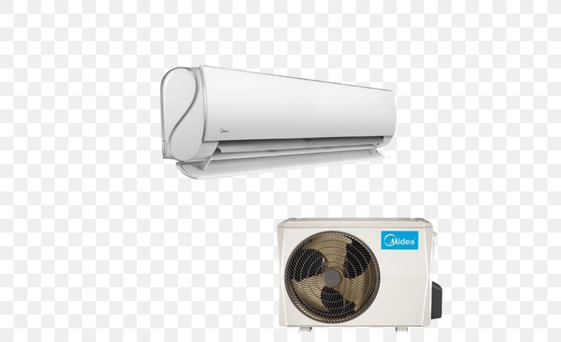 Air Conditioner Climatizzatore Midea Air Conditioning Heat Pump, PNG, 500x500px, Air Conditioner, Air Conditioning, Automobile Air Conditioning, Berogailu, British Thermal Unit Download Free