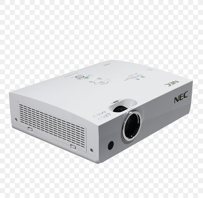 LCD Projector Video Projector High-definition Television Output Device NEC, PNG, 800x800px, Lcd Projector, Dots Per Inch, Electronic Device, Electronics, Electronics Accessory Download Free