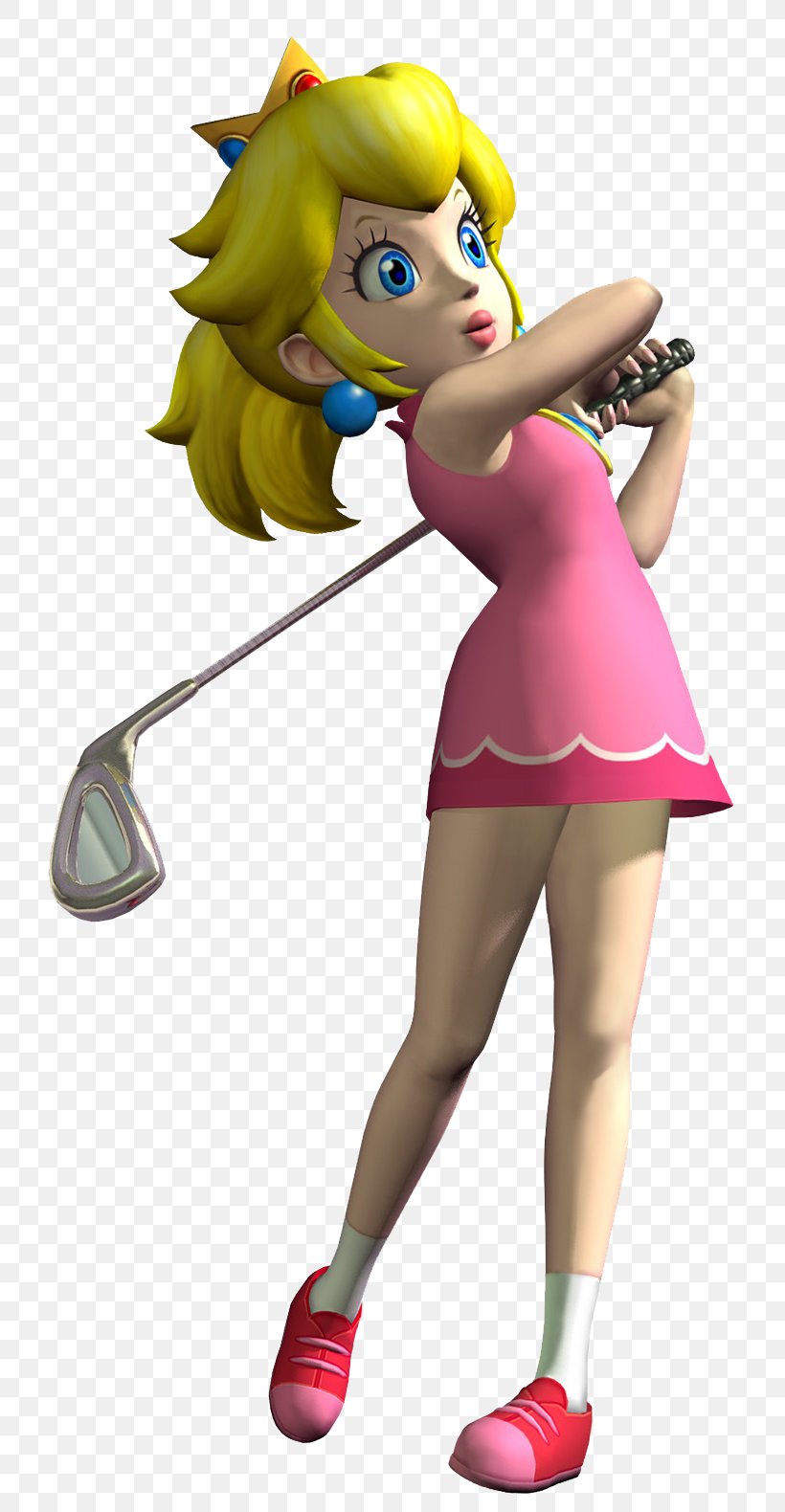 Mario Golf: Toadstool Tour Super Princess Peach Princess Daisy, PNG, 800x1580px, Mario Golf Toadstool Tour, Action Figure, Cartoon, Fictional Character, Figurine Download Free