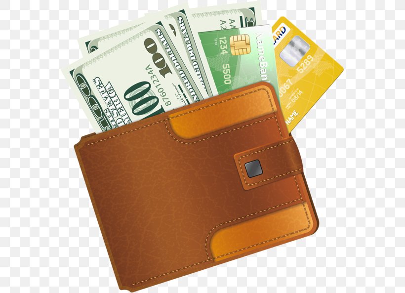 Wallet Handbag Money Clip Clip Art, PNG, 575x593px, Wallet, Brand, Coin Purse, Fotosearch, Handbag Download Free