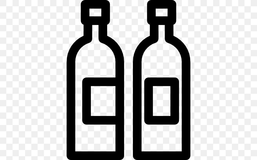 Wine Beer Bottle Alcoholic Drink Food, PNG, 512x512px, Wine, Alcoholic Drink, Area, Beer, Black And White Download Free