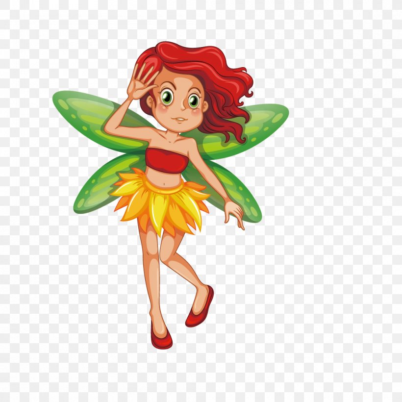 Fairy Royalty-free Flower Fairies Illustration, PNG, 1000x1000px, Fairy, Art, Fairy Tale, Fictional Character, Flower Fairies Download Free