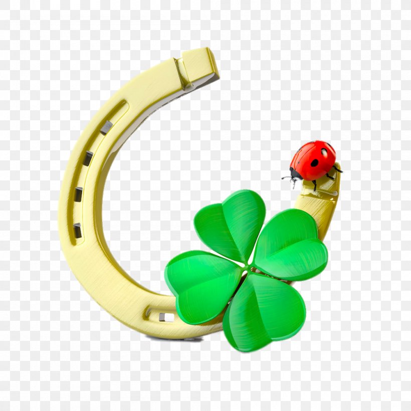 Four-leaf Clover Luck Stock Photography Clip Art, PNG, 1000x1000px, Fourleaf Clover, Clover, Good Luck Charm, Horseshoe, Luck Download Free