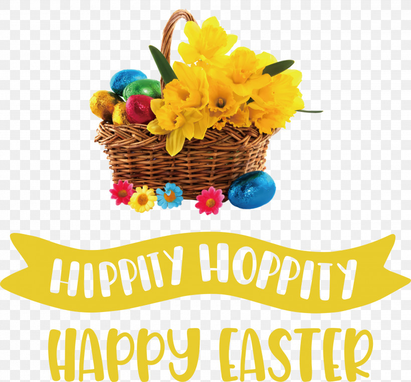 Hippy Hoppity Happy Easter Easter Day, PNG, 3000x2798px, Happy Easter, Basket, Basket Weaving, Easter Basket, Easter Bunny Download Free