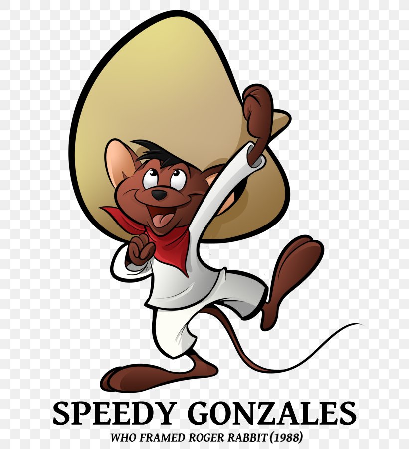 Speedy Gonzales Daffy Duck YouTube Looney Tunes Cartoon, PNG, 651x900px, Watercolor, Cartoon, Flower, Frame, Heart Download Free