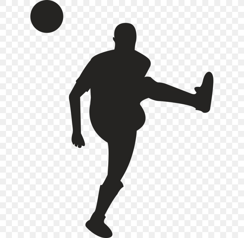 Football Player Futsal Silhouette, PNG, 800x800px, Football Player, Arm, Balance, Ball, Black Download Free