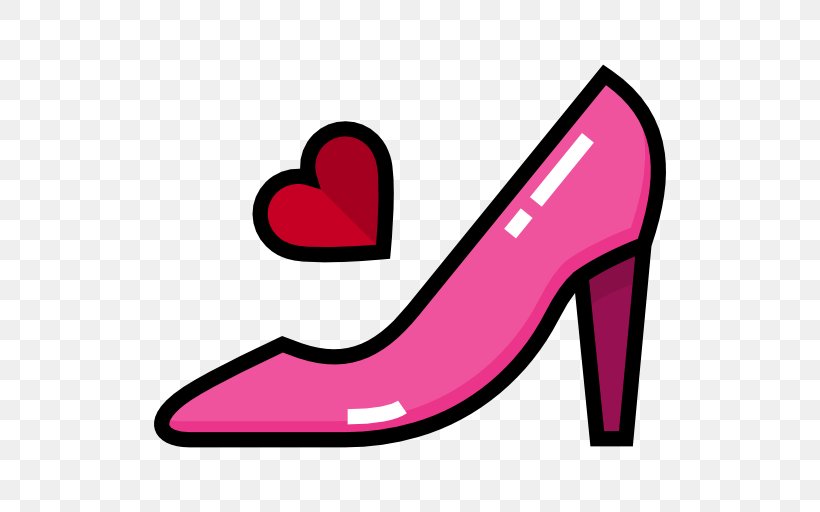 Pink M High-heeled Shoe Clip Art, PNG, 512x512px, Pink M, Artwork, Design M, Footwear, High Heeled Footwear Download Free