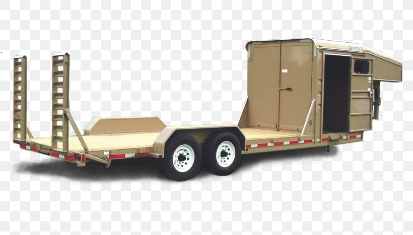 Semi-trailer Truck Commercial Vehicle Cargo, PNG, 816x467px, Trailer, Automotive Exterior, Brown, Car, Cargo Download Free