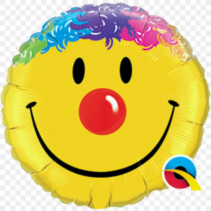Smiley Mylar Balloon Emoticon Face, PNG, 1000x1000px, Smiley, Baby Toys, Balloon, Birthday, Bluegreen Download Free