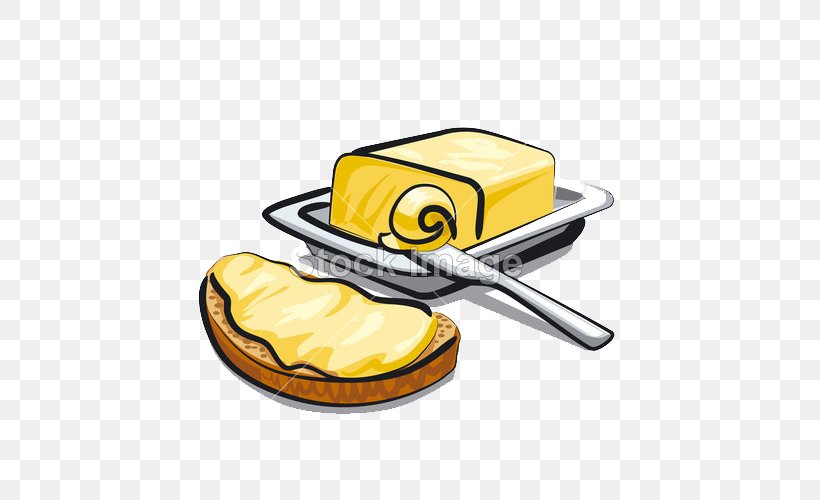 Butter Breakfast Free Content Clip Art, PNG, 500x500px, Butter, Bread, Breakfast, Butter Churn, Food Download Free