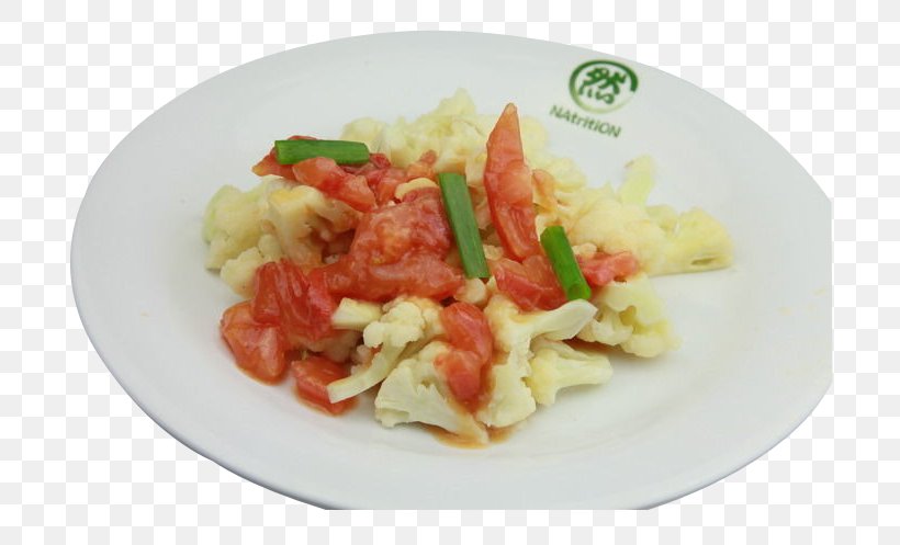 Cauliflower Scrambled Eggs Tomato Vegetarian Cuisine, PNG, 700x497px, Cauliflower, Brassica Oleracea, Breakfast, Chinese Cabbage, Cooking Download Free