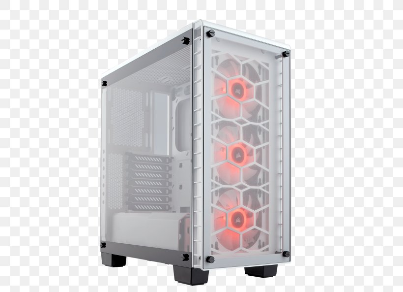 Computer Cases & Housings Power Supply Unit Corsair Crystal Midi-Tower Computer Case ATX CORSAIR Air Series LED SP120 RGB High Performance Case Fan, PNG, 500x593px, Computer Cases Housings, Atx, Computer, Computer Case, Computer System Cooling Parts Download Free