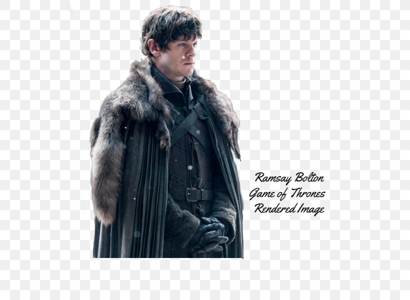 Game Of Thrones – Season 6 Ramsay Bolton Theon Greyjoy Jon Snow, PNG, 600x600px, Game Of Thrones, Alfie Allen, Battle Of The Bastards, Coat, Fur Download Free