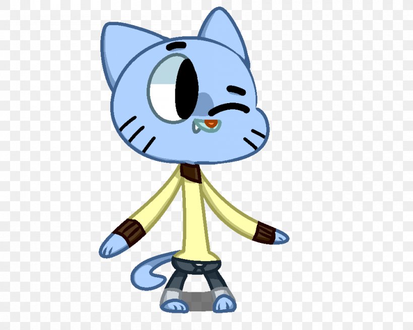 Gumball Watterson Whiskers Cat Cartoon Network, PNG, 1000x800px, Gumball Watterson, Amazing World Of Gumball, Blue, Carnivoran, Cartoon Download Free