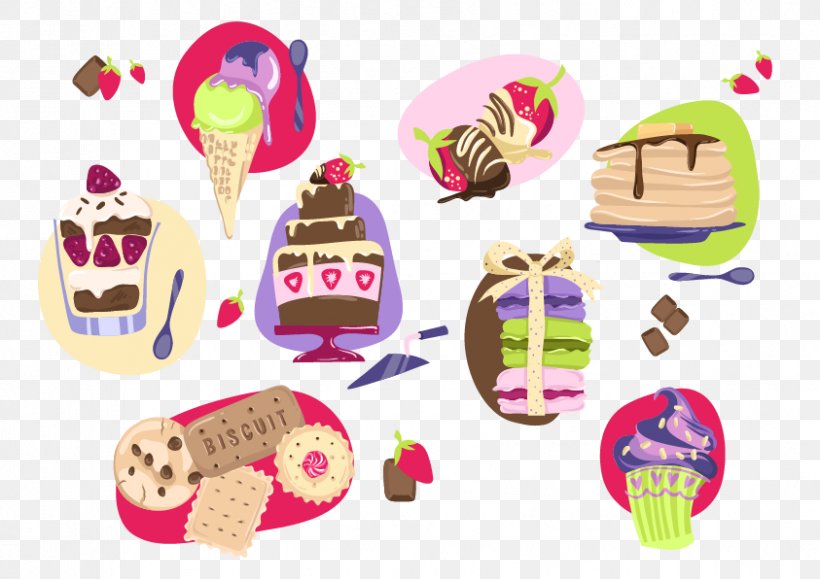 Ice Cream Cartoon Clip Art, PNG, 843x596px, Ice Cream, Cake, Cartoon, Cream, Cuisine Download Free