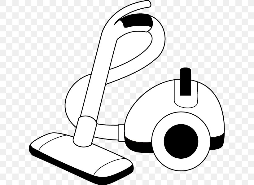 Line Art Cartoon Vacuum Cleaner Clip Art, PNG, 633x597px, Line Art, Area, Artwork, Black And White, Cartoon Download Free