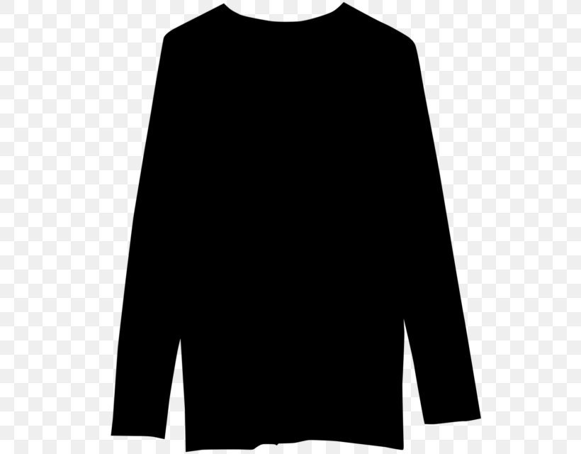 Long-sleeved T-shirt Sweater M Shoulder, PNG, 640x640px, Longsleeved Tshirt, Black, Black M, Blackandwhite, Blouse Download Free