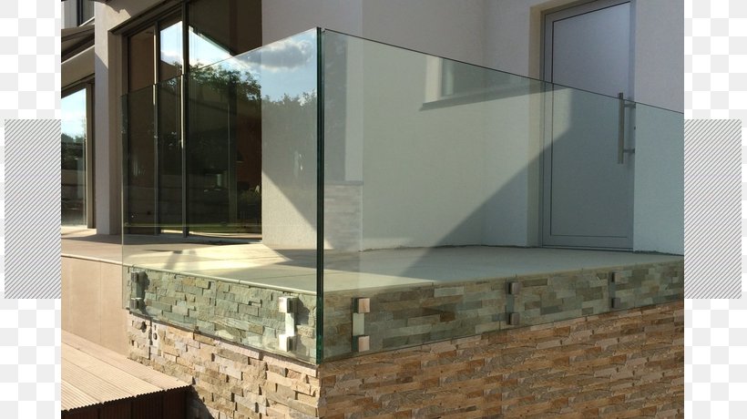 Parapet Glass Deck Railing Stairs Handrail, PNG, 809x460px, Parapet, Architecture, Balaustrada, Building, Daylighting Download Free