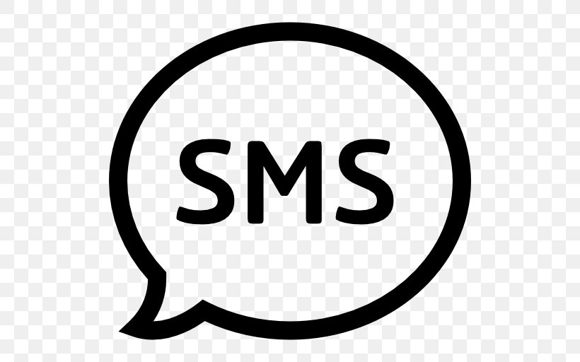 SMS Text Messaging Message Email, PNG, 512x512px, Sms, Area, Black And White, Brand, Customer Download Free
