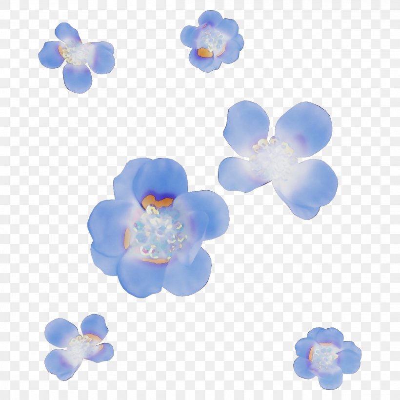 Blue Petal Flower Plant Borage Family, PNG, 2289x2289px, Watercolor, Blue, Borage Family, Flower, Paint Download Free
