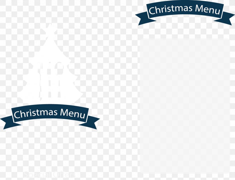 Christmas Menu Restaurant, PNG, 1440x1103px, Christmas, Area, Blue, Brand, Christmas Dinner Download Free