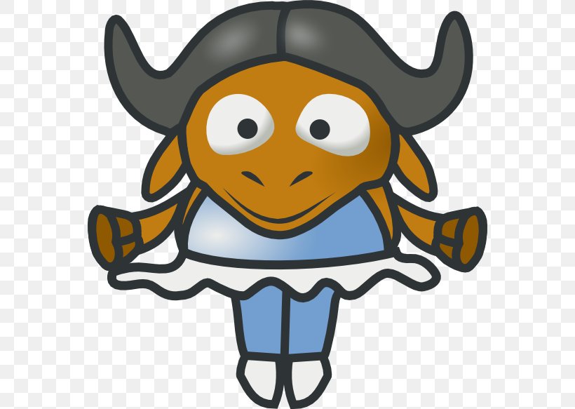 GNU Free Software Clip Art, PNG, 570x583px, Gnu, Artwork, Free Software, Gnu Project, Headgear Download Free