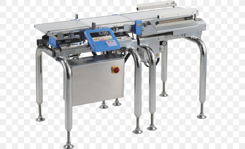 Machine Check Weigher Measuring Scales System Manufacturing, PNG, 600x500px, Machine, Accuracy And Precision, Business, Check Weigher, Conveyor Belt Download Free