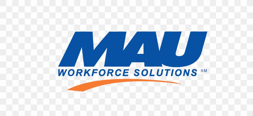 MAU Workforce Solutions Job Business Industry Management, PNG, 2588x1193px, Mau Workforce Solutions, Area, Blue, Boeing, Brand Download Free