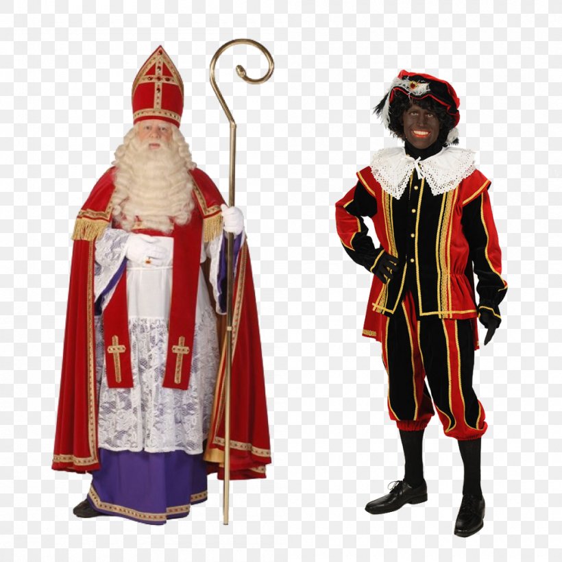 Santa Claus Costume Sinterklaas Hoofdpiet Suit, PNG, 1000x1000px, Santa Claus, Christmas, Christmas Ornament, Cloak, Clothing Accessories Download Free