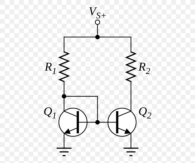 The Art Of Electronics Current Mirror Electric Current Current Source Transistor, PNG, 500x688px, Current Mirror, Alternating Current, Area, Bipolar Junction Transistor, Black And White Download Free