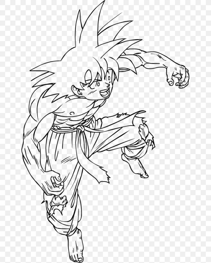 Trunks Gohan Coloring Book Goku Goten, PNG, 653x1024px, Trunks, Arm, Artwork, Black, Black And White Download Free
