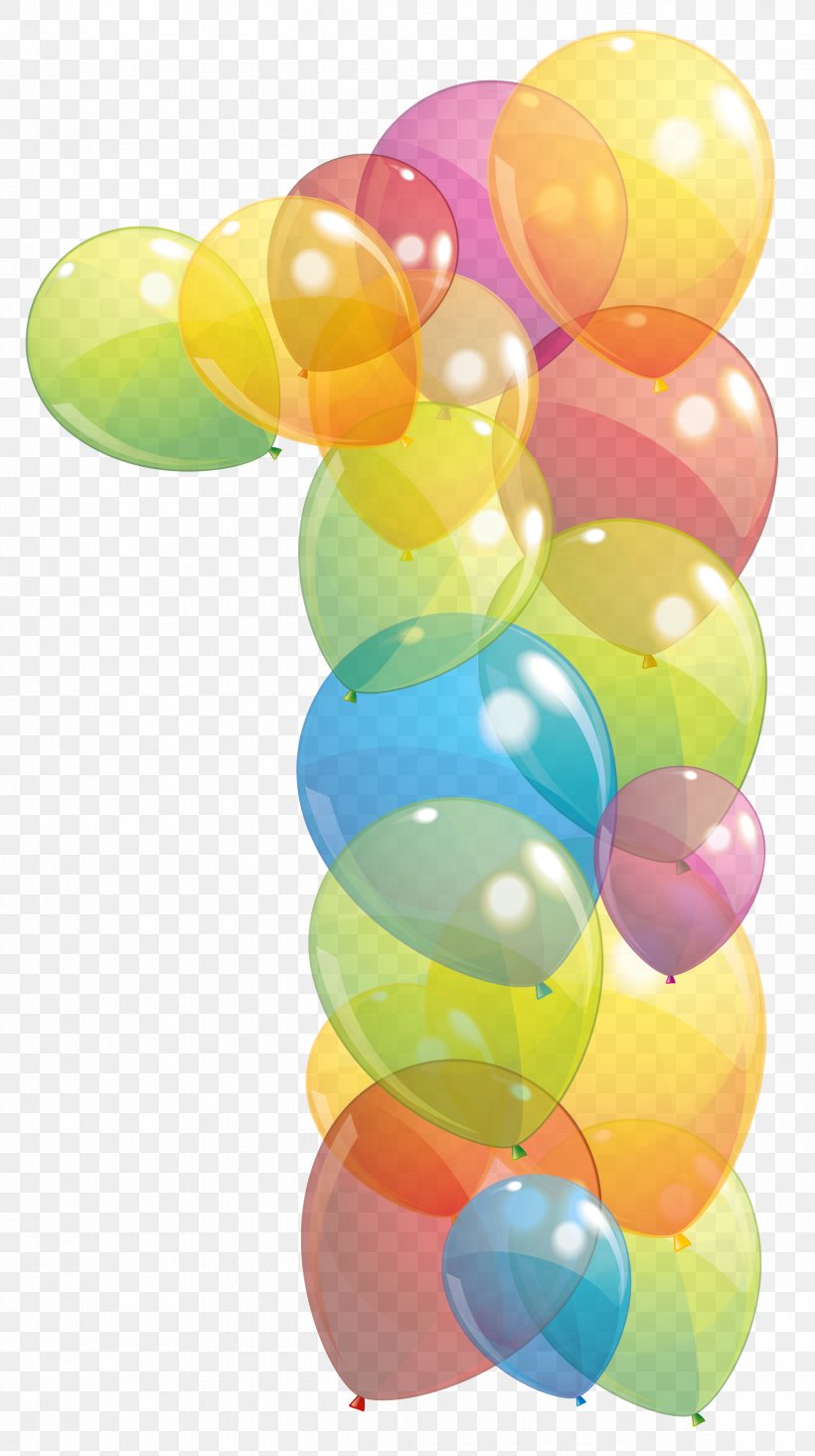 Balloon Clip Art, PNG, 2349x4199px, Balloon, Balloon Release, Birthday, Number, Yellow Download Free