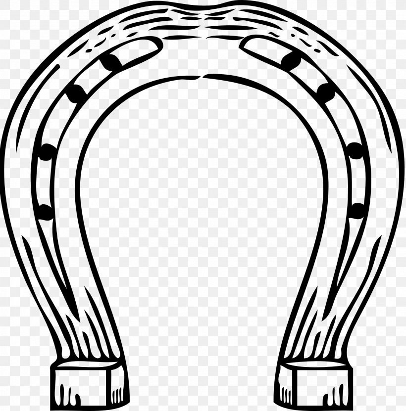 Horseshoe Drawing Clip Art, PNG, 1969x1996px, Horse, Area, Black And White, Coloring Book, Drawing Download Free