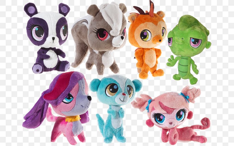 Littlest Pet Shop Stuffed Animals & Cuddly Toys Plush, PNG, 665x512px, Littlest Pet Shop, Animal Figure, Baby Toys, Blythe, Fictional Character Download Free