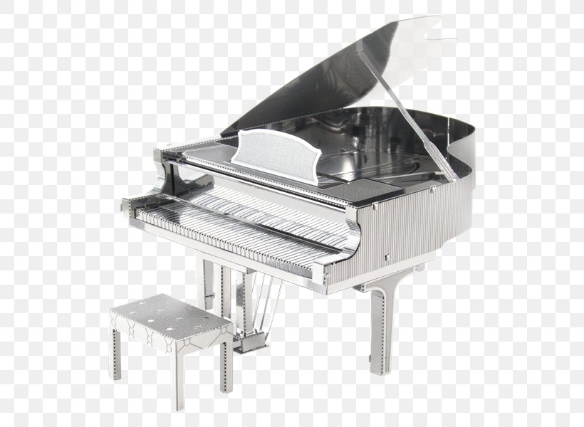 Model Kit Metal Earth Grand Piano, PNG, 600x600px, Watercolor, Cartoon, Flower, Frame, Heart Download Free