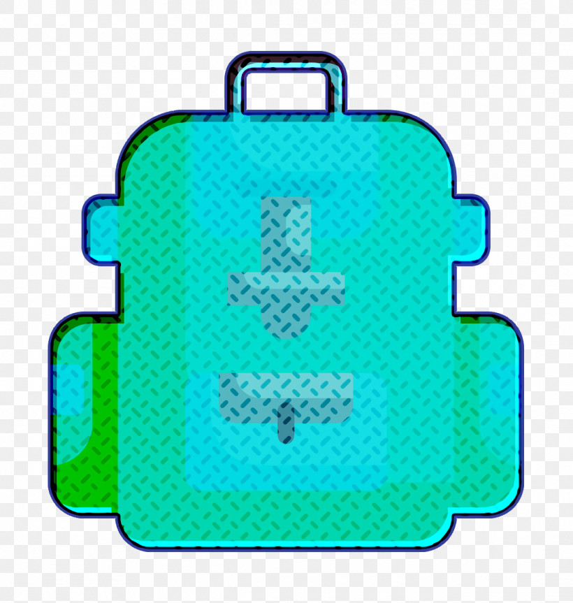 Travel Icon Backpack Icon, PNG, 1090x1148px, Travel Icon, Aqua, Backpack Icon, Bag, Green Download Free