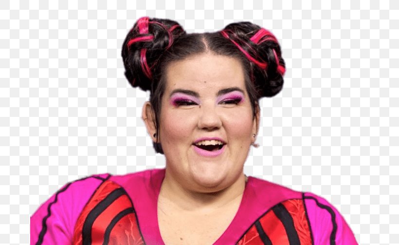 Netta Barzilai Israel In The Eurovision Song Contest 2018 Eyebrow, PNG, 696x503px, Netta Barzilai, Cosmetics, Ear, Eurovision Song Contest, Eurovision Song Contest 2018 Download Free