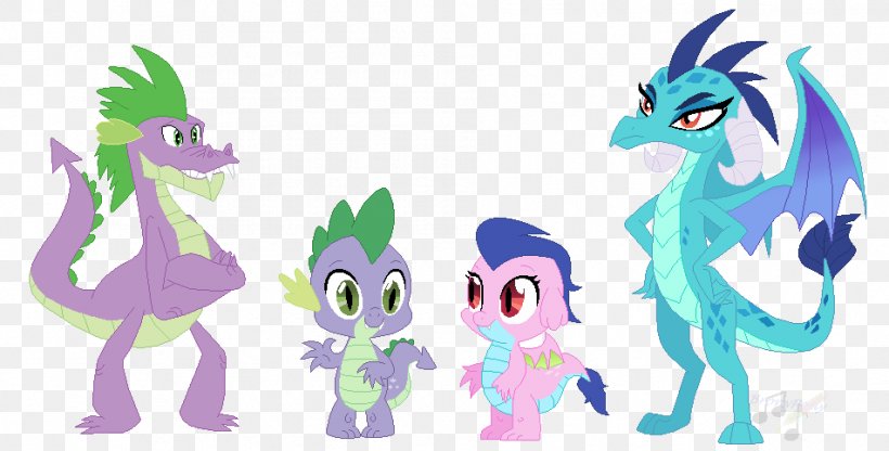 Pony Spike Applejack Fluttershy Dragon, PNG, 951x483px, Pony, Animal Figure, Applejack, Art, Cartoon Download Free