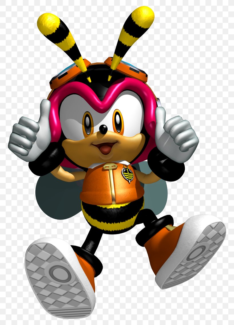 Charmy Bee Sonic Heroes Knuckles' Chaotix Espio The Chameleon Shadow The Hedgehog, PNG, 800x1137px, Charmy Bee, Doctor Eggman, Espio The Chameleon, Fictional Character, Figurine Download Free