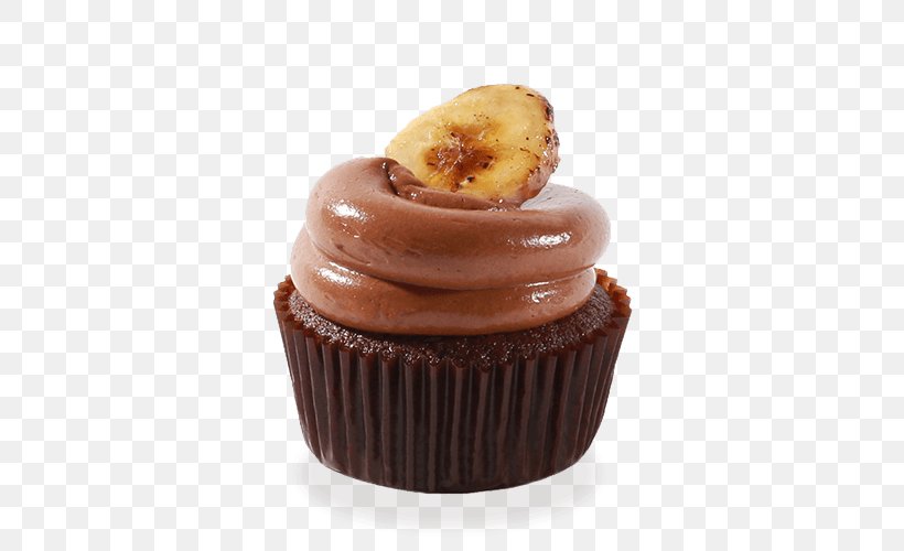 Cupcake Chocolate Truffle Peanut Butter Cup Praline, PNG, 500x500px, Cupcake, Bossche Bol, Buttercream, Cake, Caramel Download Free