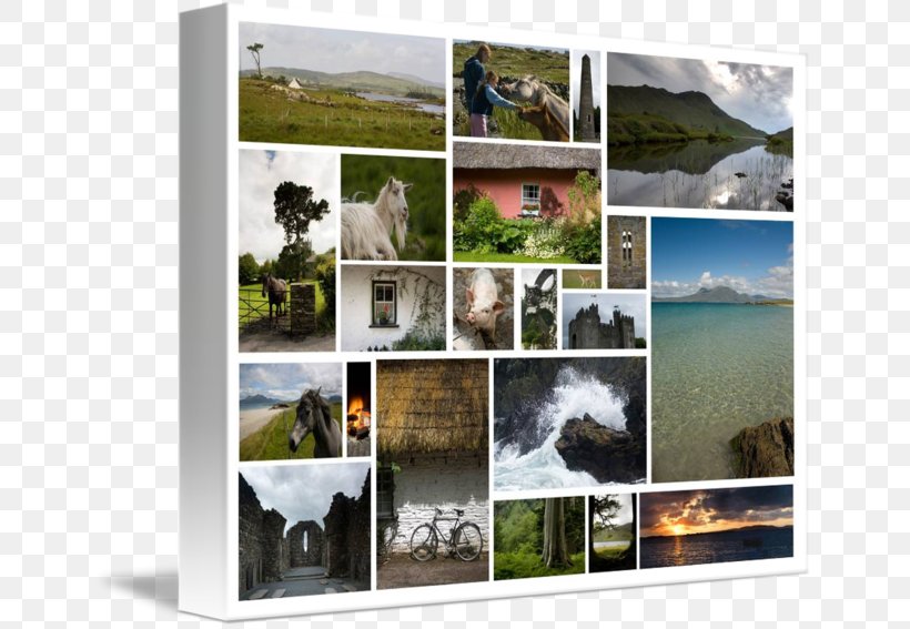 Ireland Window Picture Frames Collage Tourism, PNG, 650x567px, Ireland, Collage, Photograph Album, Photographic Paper, Photomontage Download Free