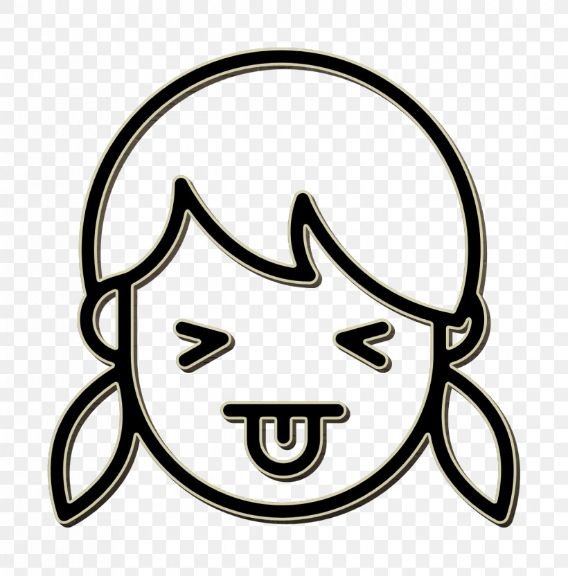 People Faces Icon Child Icon Girl Showing Tongue Icon, PNG, 1220x1238px, People Faces Icon, Child Icon, Data, Emoji, Emoticon Download Free