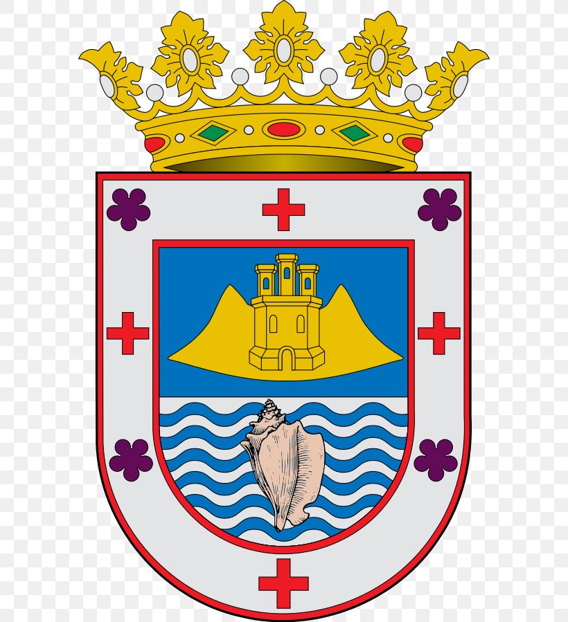 Escudo De Los Llanos De Aridane Escutcheon Field Coat Of Arms, PNG, 594x899px, Escutcheon, Area, Azure, Coat Of Arms, Coat Of Arms Of Spain Download Free