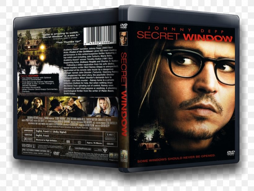 Johnny Depp Secret Window Mort Rainey Film United States, PNG, 1023x768px, 2004, Johnny Depp, David Koepp, Dvd, Film Download Free