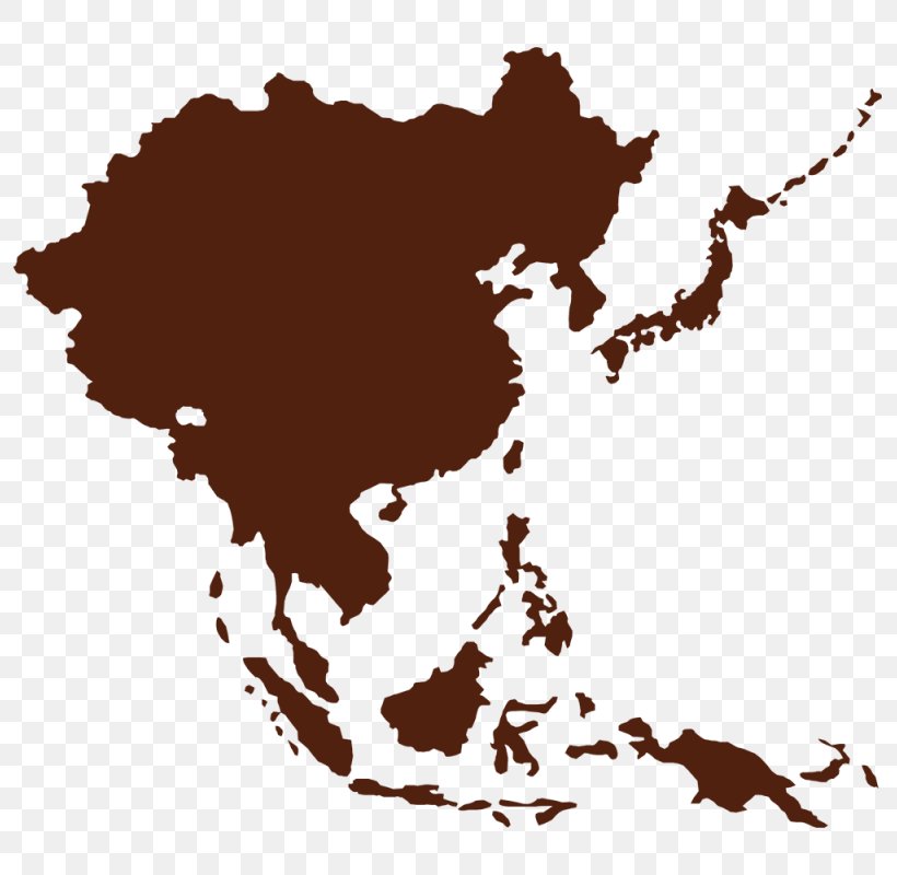 Asia-Pacific Southeast Asia World Map, PNG, 800x800px, Asiapacific ...