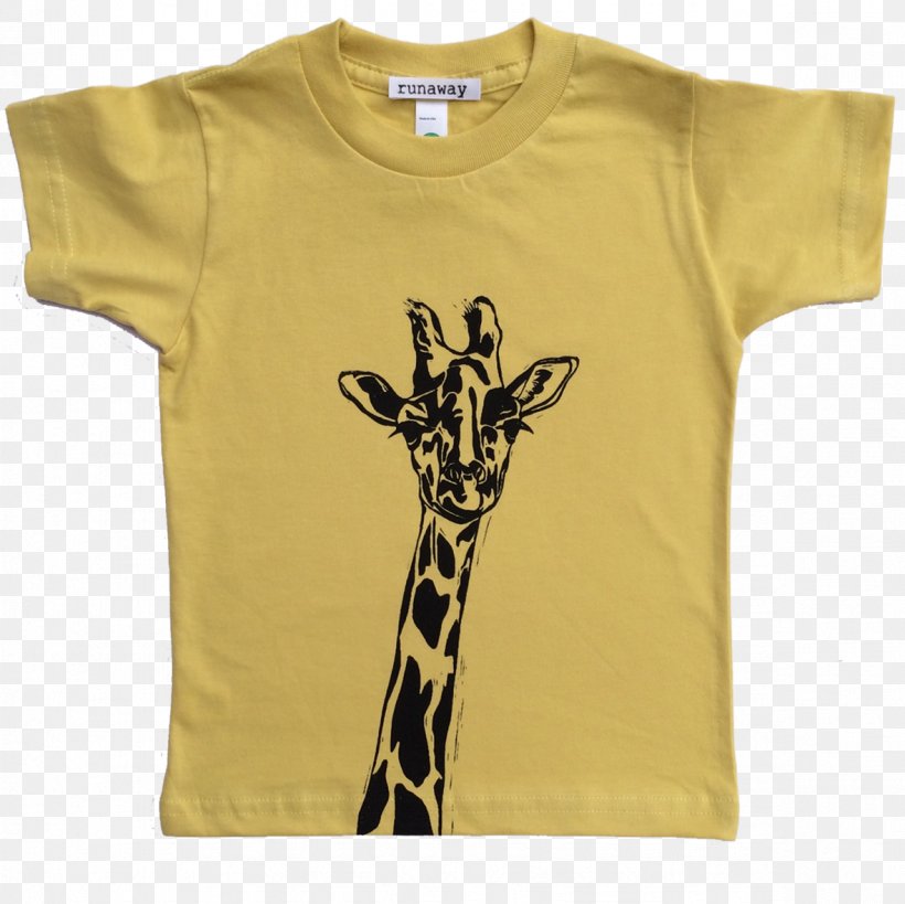 T-shirt Giraffe Sleeve Clothing, PNG, 1181x1181px, Tshirt, American Apparel, Clothing, Fashion, Giraffe Download Free