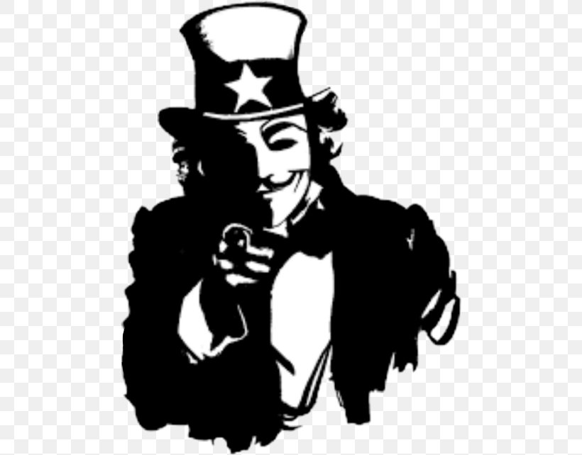 Uncle Sam Anonymous I Want You Hacker YouTube, PNG, 480x642px, Uncle Sam, Anonymity, Anonymous, Art, Black And White Download Free