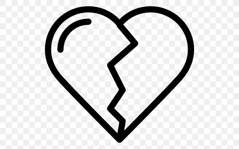 Broken Heart Love Romance Clip Art Png 512x512px Broken Heart Area Black And White Breakup 6117