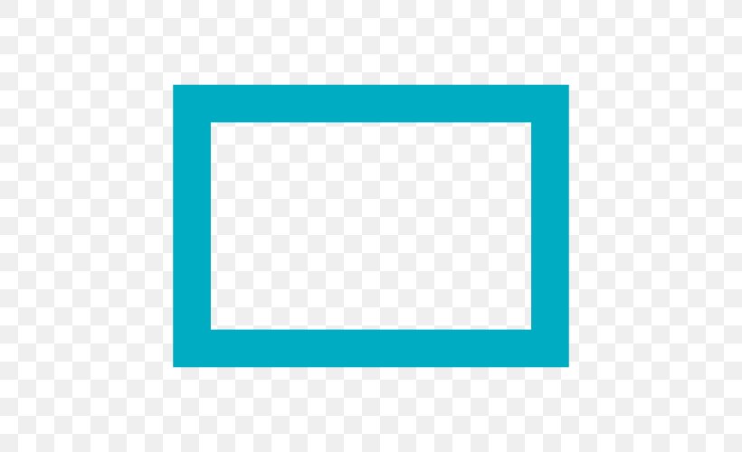 Line Picture Frames Angle Brand Font, PNG, 500x500px, Picture Frames, Aqua, Area, Azure, Blue Download Free